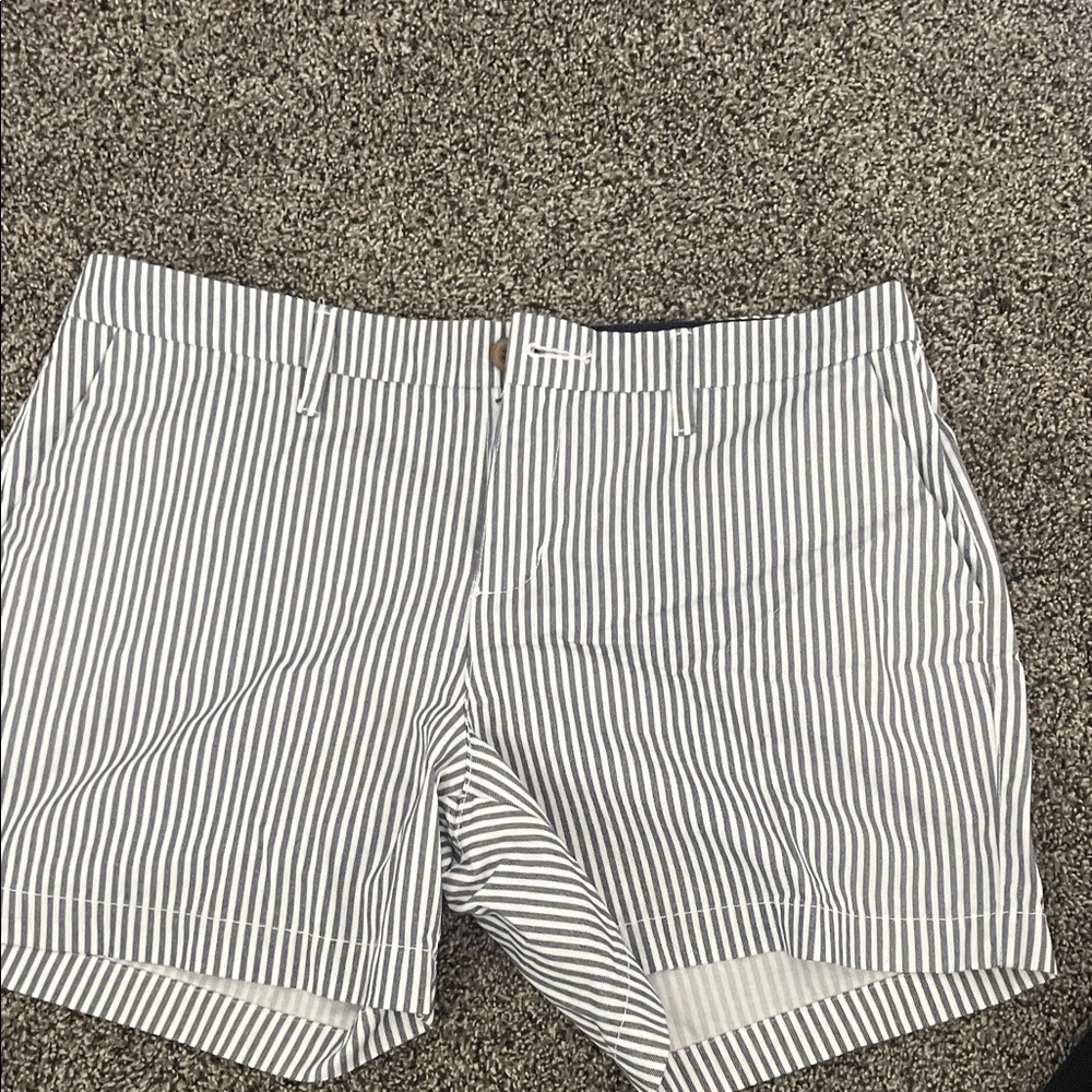 Old Navy Women's Blue Striped Shorts